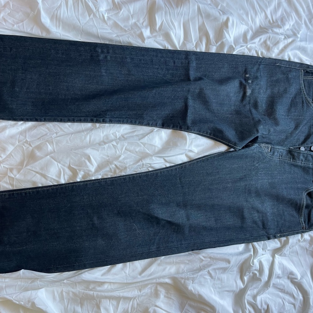 Dark Blue Denim Jeans